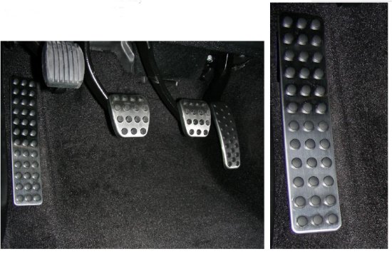 Mr. Norms Dead Pedal Cover 08-up Dodge Challenger